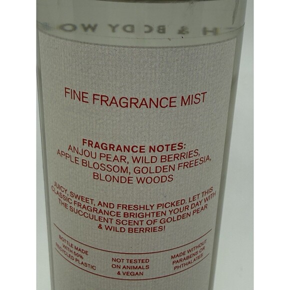 Bath & Body Works Pearberry Fine Fragrance Mist 8oz & Nourishing Lip Tint Pink - Picture 9 of 10